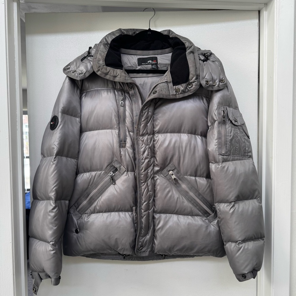 RLX Ralph Lauren | Men's Gray Puffer Jacket
